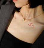 Goldfish 3 Temporary Tattoo