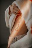 Pink Blossoms Temporary Tattoo