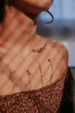 Vintage Flowers Temporary Tattoo