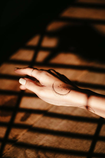Space Temporary Tattoo