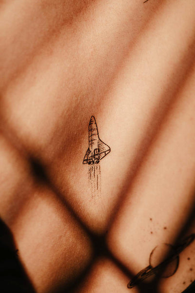 Space Temporary Tattoo