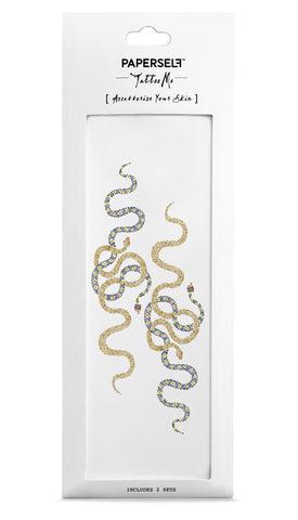 Snakes Temporary tattoos PAPERSELF