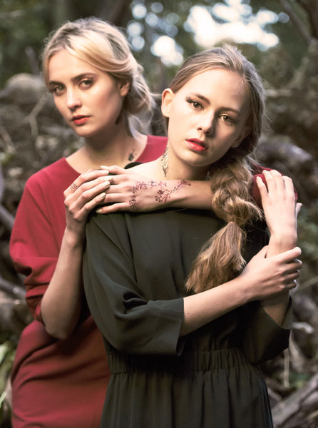 Peacock Temporary tattoos PAPERSELF