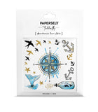Nautical Temporary tattoos PAPERSELF
