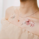 Bees Garden Temporary Tattoo