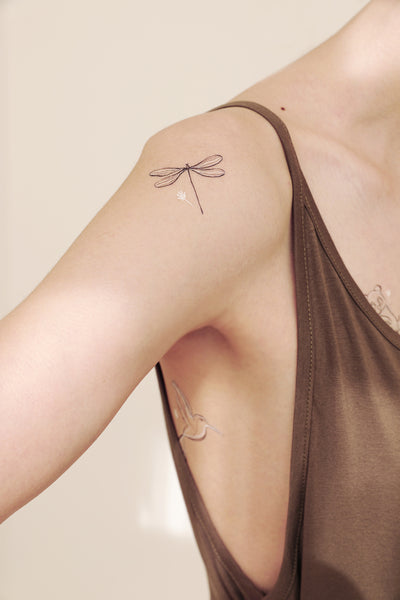 Animal Lines Temporary Tattoo