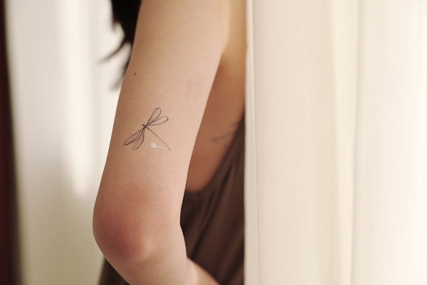 Animal Lines Temporary Tattoo