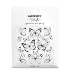 Black Butterflies Temporary Tattoo