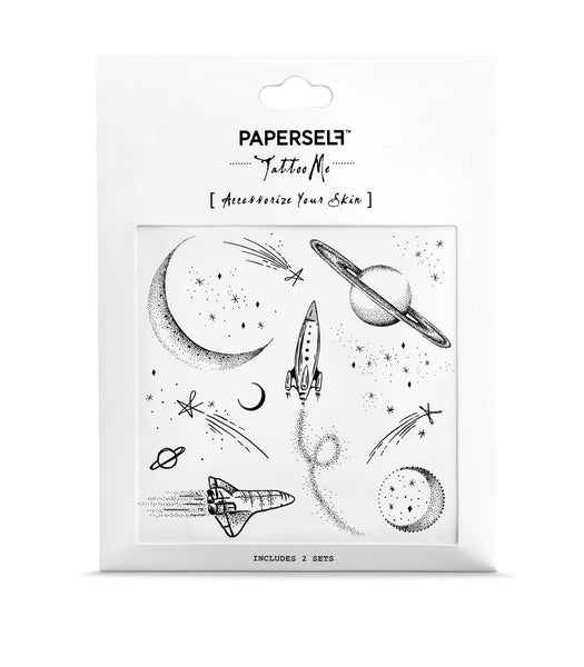 Space Temporary Tattoo