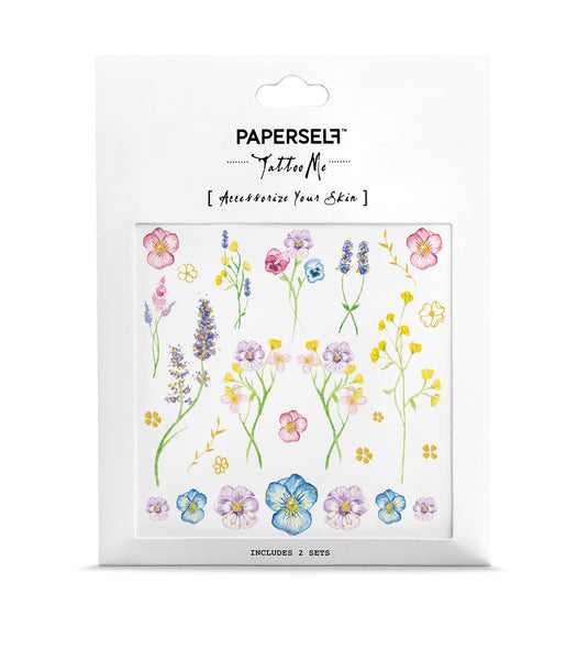 Little Garden Temporary tattoo PAPERSELF