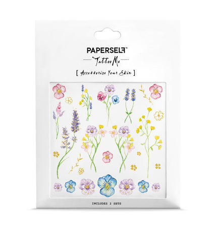 Little Garden Temporary tattoo PAPERSELF