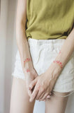Orange Flowers Temporary Tattoo