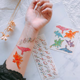 t-rex temporary tattoo