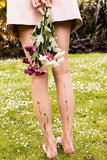 vintage flower temporary tattoo paperself