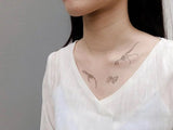 Bones Temporary Tattoo