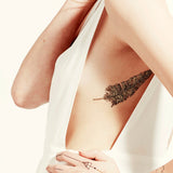 Feathers Temporary Tattoo PAPERSELF