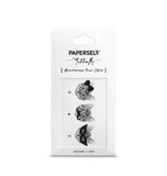 3 of a kind cat temporary tattoo PAPERSELF London 1 pack 
