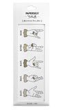Sign Language Temporary tattoos PAPERSELF