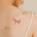 Butterflies In The Garden Temporary Tattoos