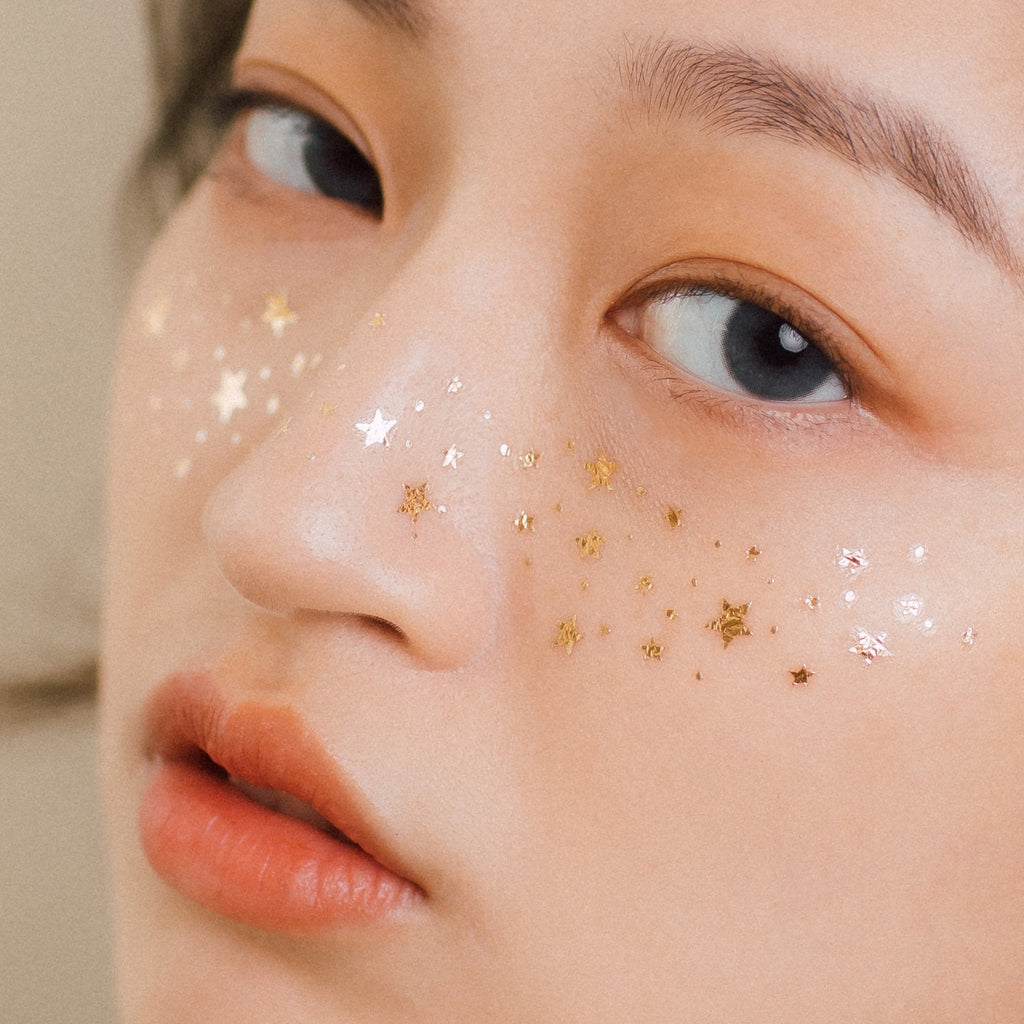 Freckles Colour and Metallic Temporary Tattoo by PAPERSELF | PAPERSELF