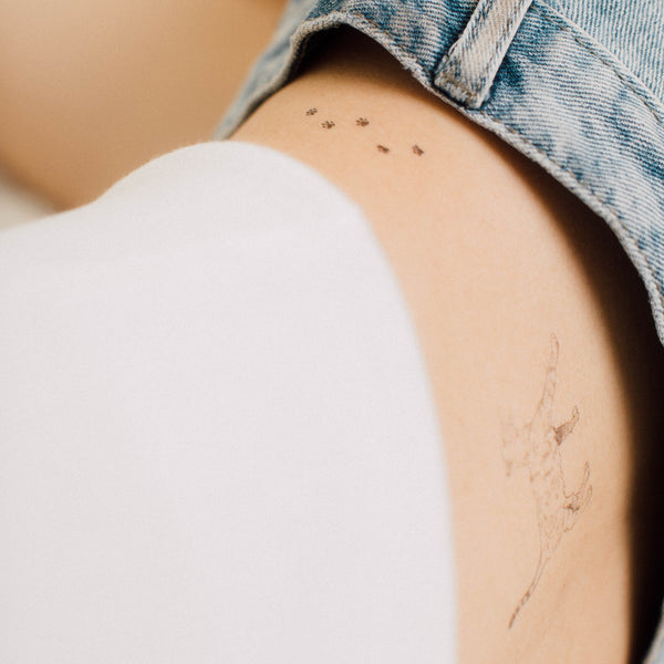 Meow 2 Temporary Tattoo