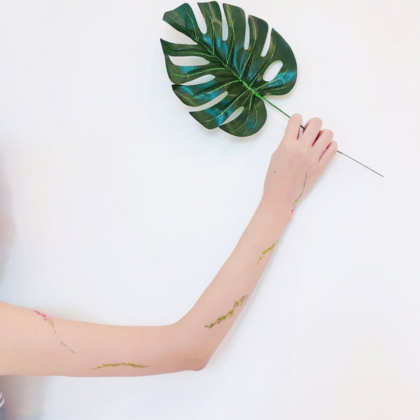 Australian flower temporary tattoos by paperself