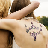 viola butterfly Temporary tattoos PAPERSELF