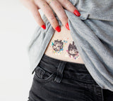Kitten Brothers Temporary tattoo PAPERSELF