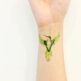 hummingbird temporary tattoo paperself
