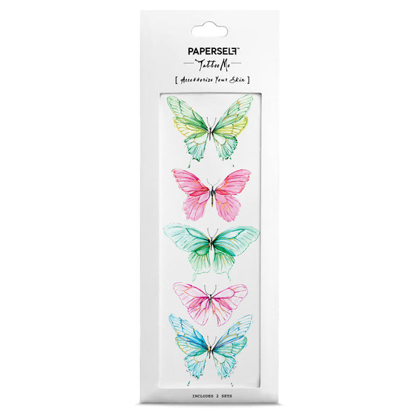 Butterfly temporary tattoo PAPERSELF