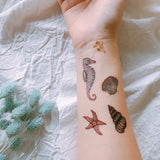 under the sea temporary tattoo