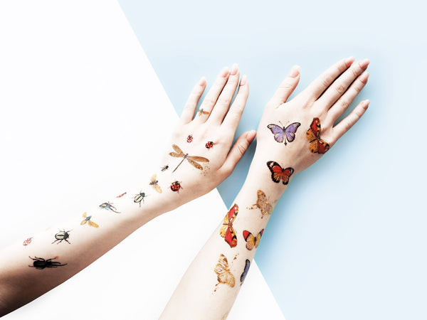 Butterflies Temporary Tattoos by PAPERSELF
