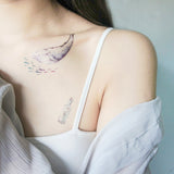 Whales Temporary Tattoos Stickers